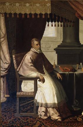 Pope Urban II / Painting by Zuburán