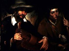 The Blind Hurdy-Gurdy Player c.1640