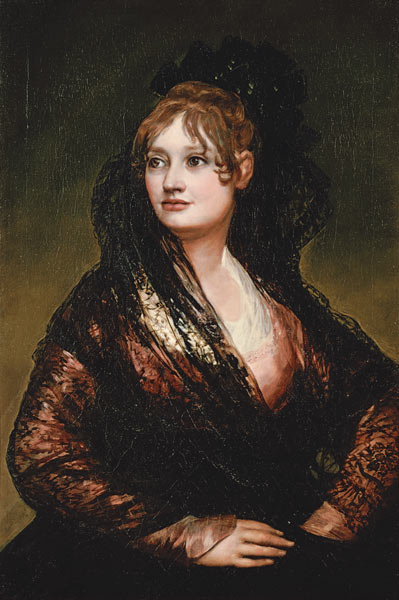Dona Isabel de Porcel von Francisco José de Goya