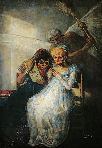 Bis zum Tod. Die Zeit. Die Alten von Francisco José de Goya