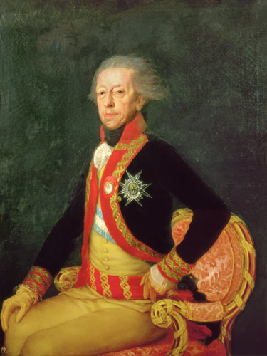General Antonio Ricardos (1727-94) von Francisco José de Goya