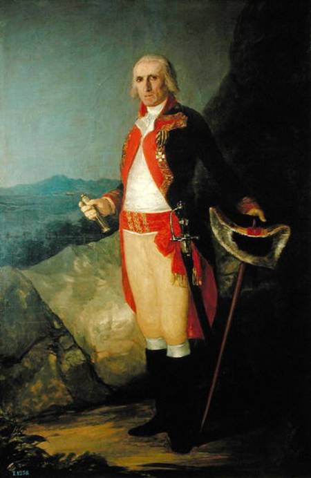 General Jose de Urrutia (1739-1803) von Francisco José de Goya