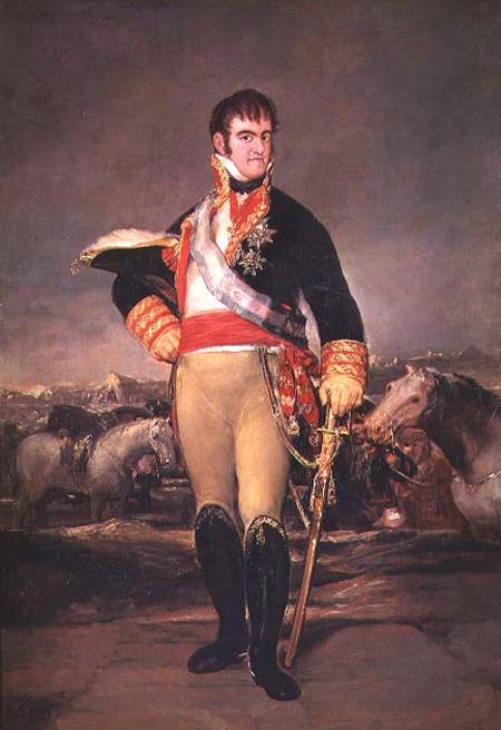 King Ferdinand VII (1784-1833) von Francisco José de Goya