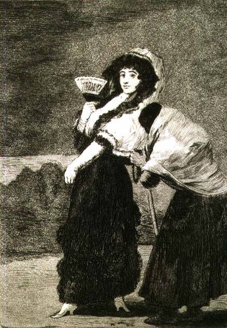 "May God forgive her: it was her mother" von Francisco José de Goya