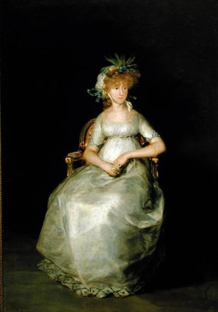Portrait of Maria Teresa (d.1820) of Ballabriga, Countess of Chinchon von Francisco José de Goya