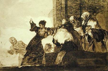Proverb 11 from the Follies Series von Francisco José de Goya