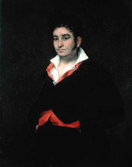 Don Ramon Satute, court magistrate von Francisco José de Goya