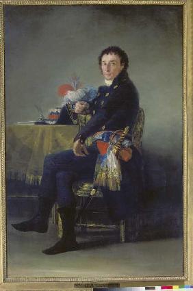 Der Botschafter Ferdinand Guillemardet. 1798