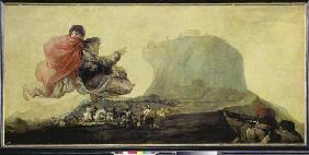 Hexensabbat (Aus den schwarzen Bildern der Quinta del Sordo) 1820-1823