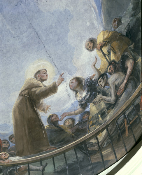 Wunder des Hl.Antonius von Francisco José de Goya