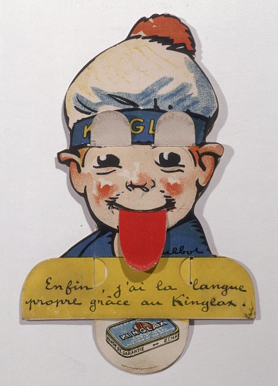 Advertisement for Kinglax laxative Chocolate, early twentieth century von Francisque Poulbot