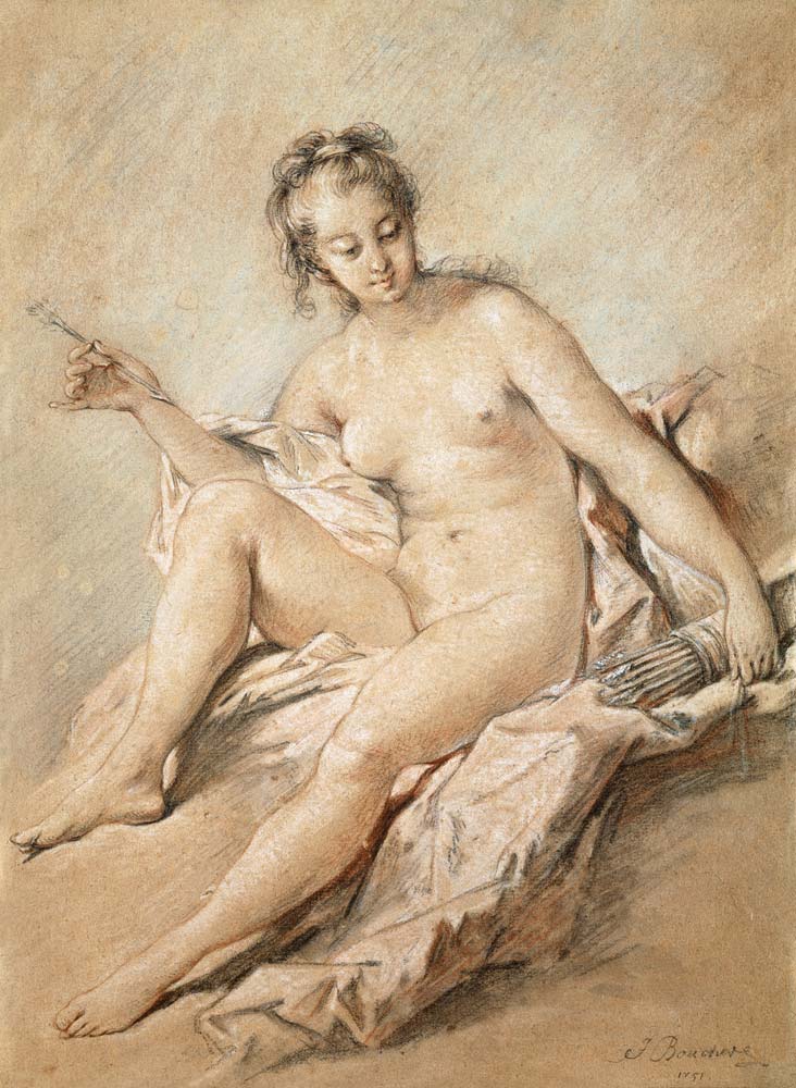 A study of Venus von François Boucher