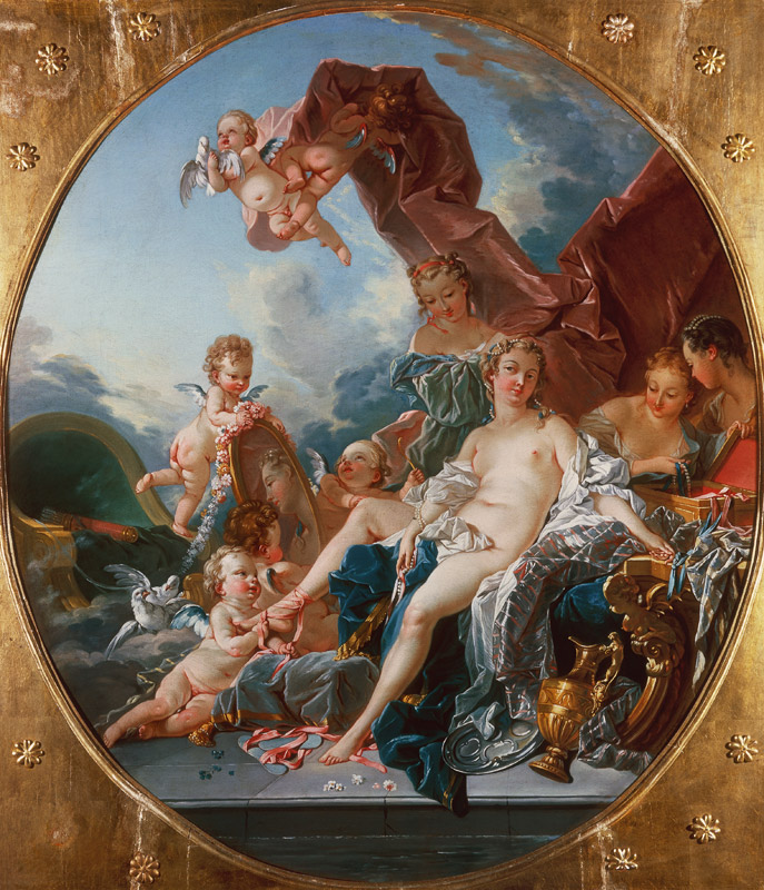 Toilette der Venus von François Boucher