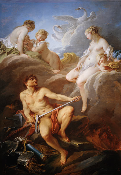 Venus Asking Vulcan for the Armour of Aeneas von François Boucher