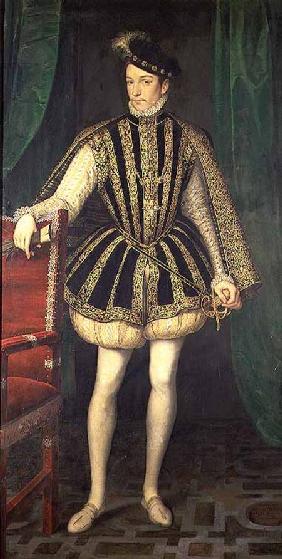 King Charles IX of France (1550-74) c.1565