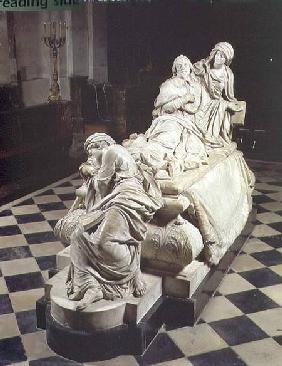 Funeral monument to Armand-Jean du Plessis, Cardinal Richelieu (1585-1642) depicting the cardinal ex 1675-94