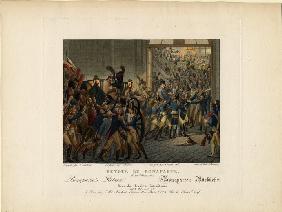 Die Rückkehr Napoleons von der Insel Elba 1815