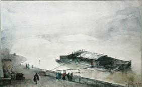 The Seine 1843  on