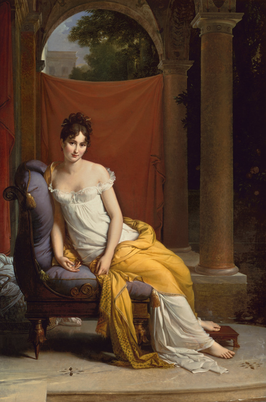 Madame Récamier von François Pascal Simon Gérard