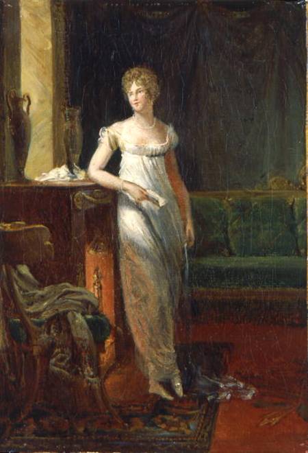 Catherine Worlee (1762-1835) Duchess of Talleyrand-Perigord von François Pascal Simon Gérard