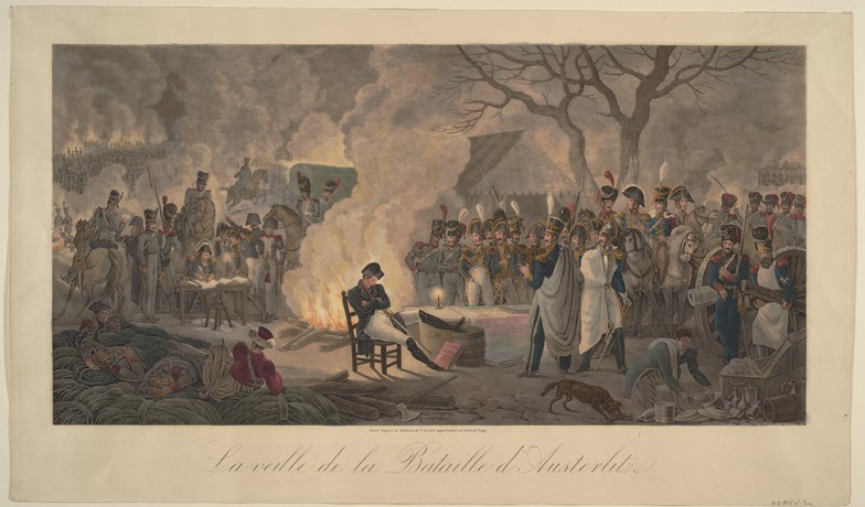 Die Schlacht bei Austerlitz am 2. Dezember 1805 von François Pascal Simon Gérard