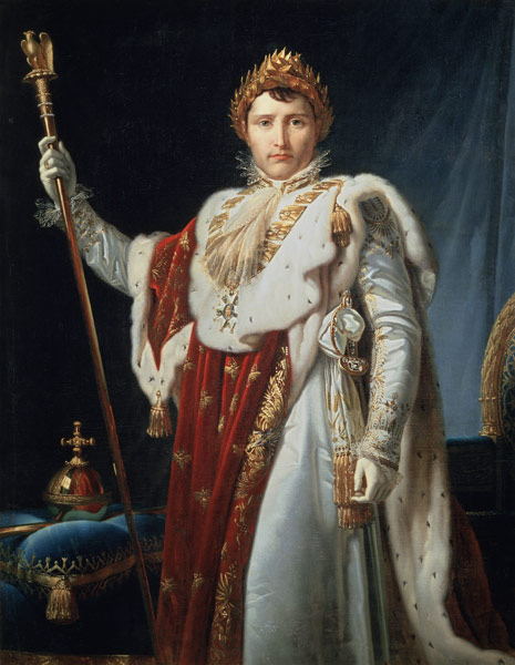 Porträt des Kaisers Napoléon I. Bonaparte (1769-1821) von François Pascal Simon Gérard