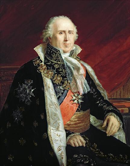 Charles-Francois Lebrun (1739-1824) Duke of Plaisance in the Costume of the Archtreasurer of the Emp