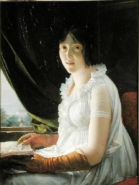 Seated Portrait of Marie-Philippe-Claude Walbonne (1763-c.1837) c.1796