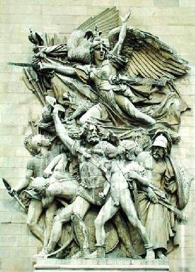 La Marseillaise, detail from the eastern face of the Arc de Triomphe 1832-35
