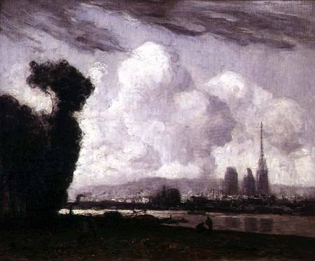 View of Rouen von Frank Myers Boggs