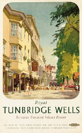 Royal Tunbridge Wells, poster advertising British Railways