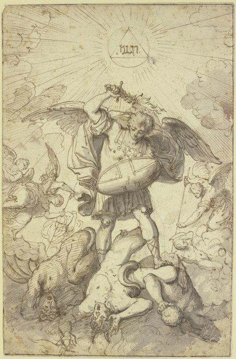 Engelsturz von Frans Floris de Vriendt