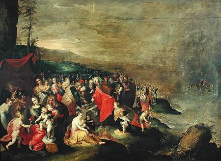 The Crossing of the Red Sea von Frans Francken d. J.