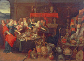 Die Entdeckung des Achilles unter den Töchtern des Lykomedes von Frans Francken d. J.