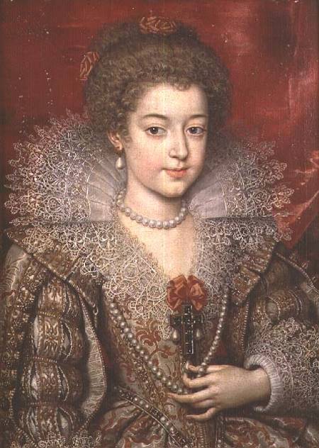 Portrait of the Infanta Anna von Frans II Pourbus
