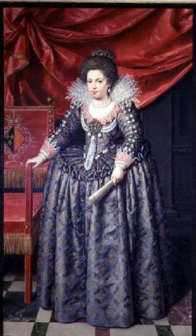 Portrait of Elizabeth of France (1602-44) daughter of Henri IV and Marie de' Medici 1611