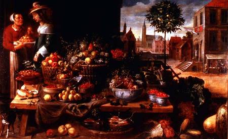 The Fruit Stall von Frans Snyders