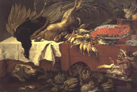 Still Life with Game and Lobster von Frans Snyders