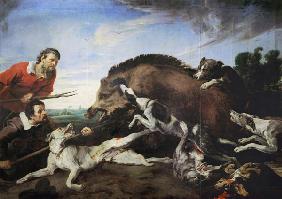 The Wild Boar Hunt c.1640
