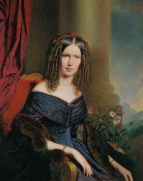 Damenbildnis. 1849