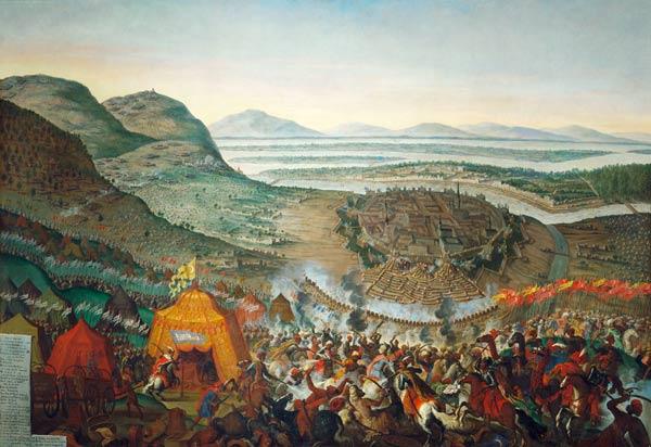 Die Entsatzschlacht. Einfall der Türken in Wien 1689