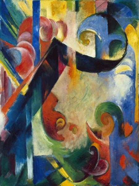 Zerbrochene Formen von Franz Marc