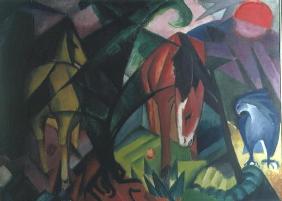 Horse and Eagle, 1912 (oil on canvas) 1903
