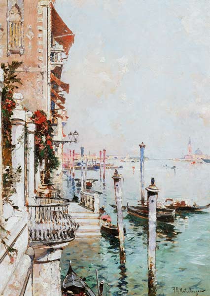 The Grand Canal, Venice von Franz Richard Unterberger