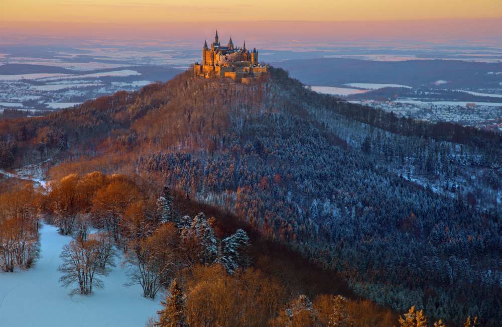 Hohenzollern in  Winter mood von Franz Schumacher