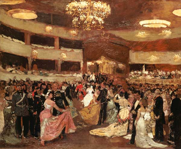 Der Opernball von Franz Skarbina