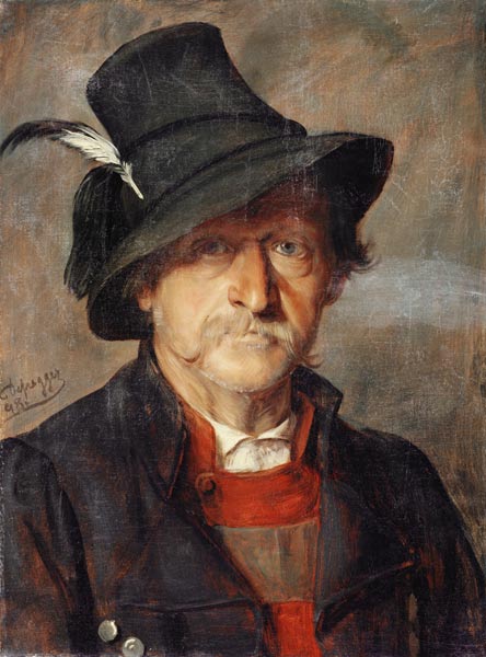Ein Tiroler Bauer von Franz von Defregger