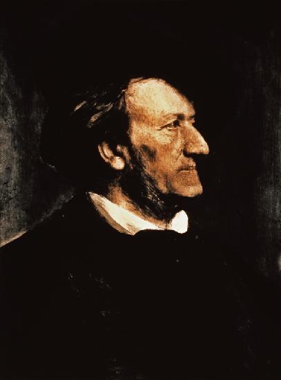 Portrait of Richard Wagner (1813-83) 19th