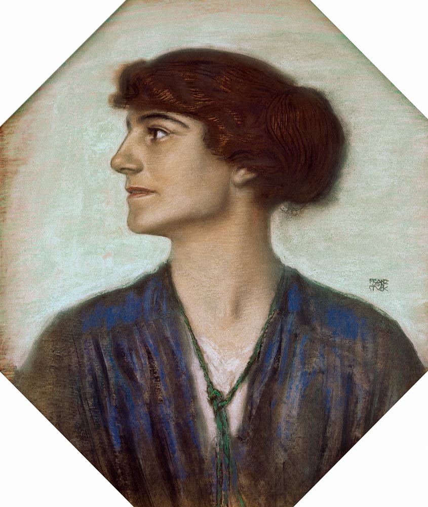 Bildnis einer Dame von Franz von Stuck