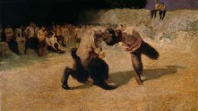 Kämpfende Faune 1889